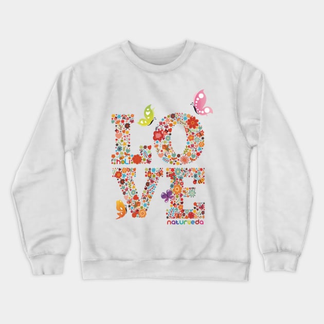 Holi Love Crewneck Sweatshirt by Naturveda